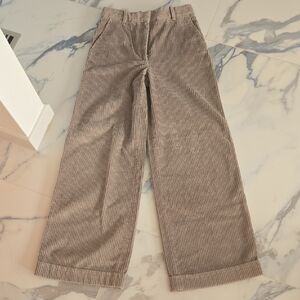 COS Wide-Leg Corduroy Pants - Light Gray, 34, VGUC, Quiet Lux, Chic